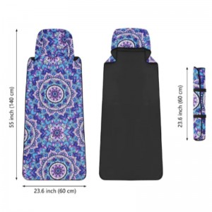 Mattes de voitures d\'impression personnaliséesnon glissées Couvercle de siège ennéoprène ennéoprène