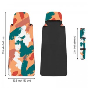 Mattes de voitures d\'impression personnaliséesnon glissées Couvercle de siège ennéoprène ennéoprène