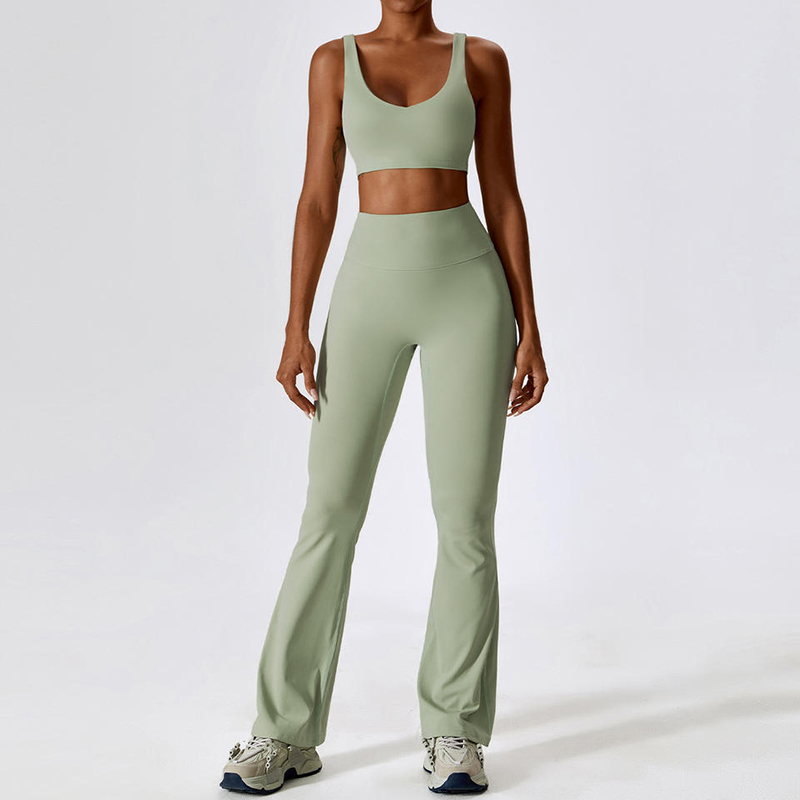 SC9272 SETS YOGA SETS FITNESS FEMMES 2023 SPORT LONG SPORT BRA SPORT SPORT DE TROUPE