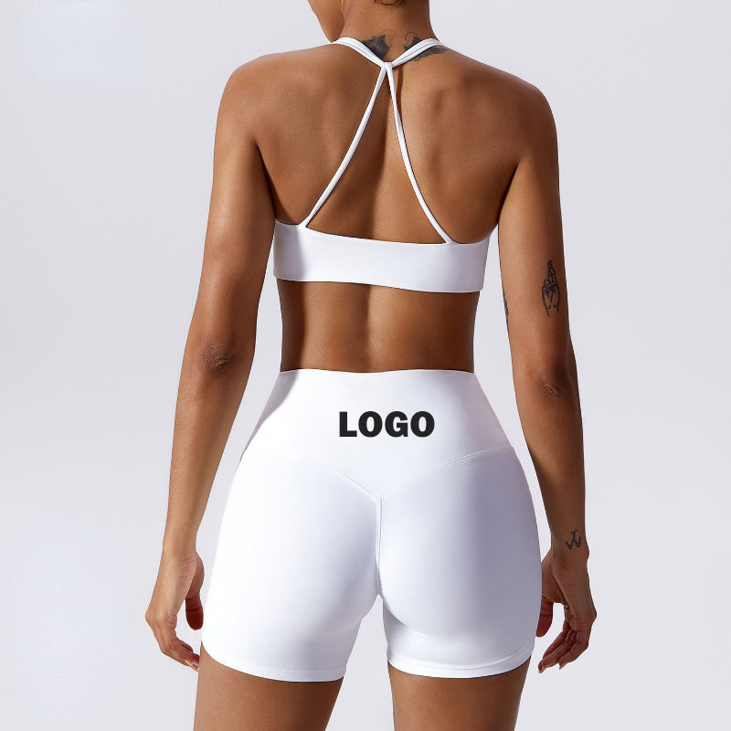 SC9282 SPORT BRA ET RORS HEURS TAISE Set Gym Vêtements Sport Top Legging Yoga Suit Yoga Wear Set Femmes