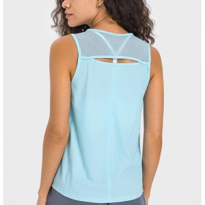 SC10244 Fashion Spring Blouse lâche Yoga Vest Tops Tops Hollow Tops Tops Yoga Femmes \\\\