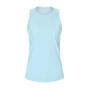 SC10244 Fashion Spring Blouse lâche Yoga Vest Tops Tops Hollow Tops Tops Yoga Femmes \\\\