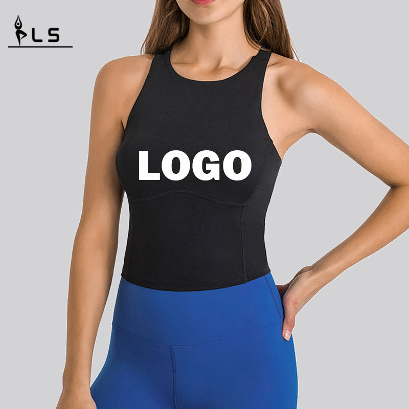 SC10246 Fitness Crop Tops Top Top Top Femmes \\ S-Shirts Vest Sportsswear Workout Yoga Top Top pour femme