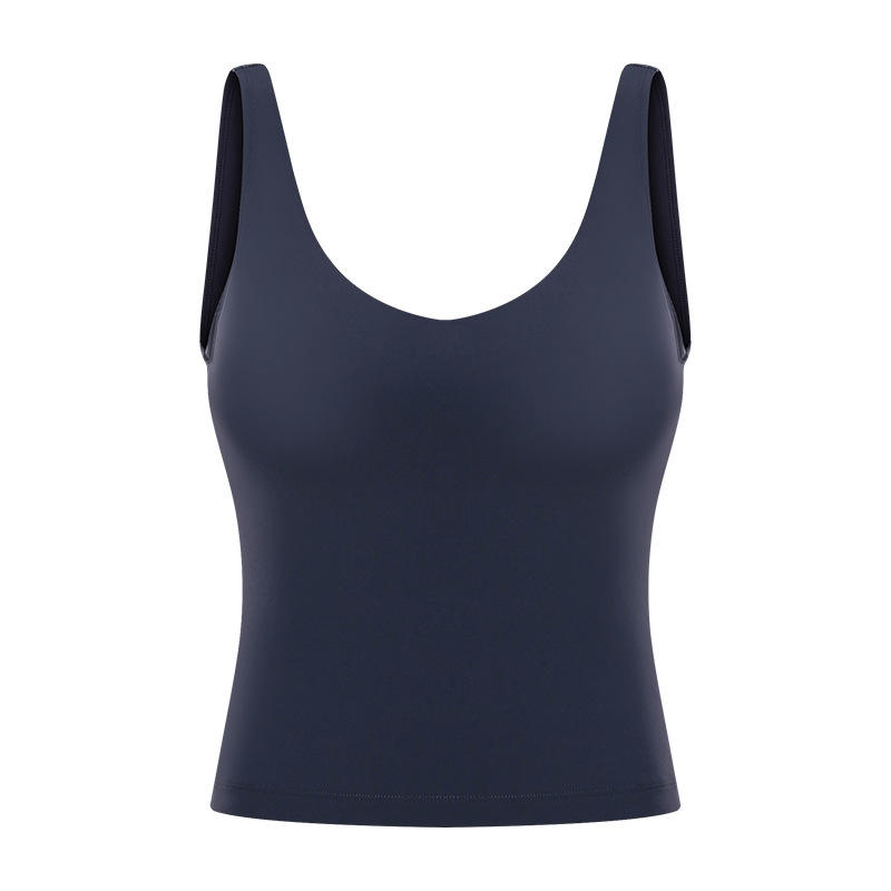 SC10252 Tabarrage de yoga avec gilet de soutien-gorge Sportswear Workout Yoga Tabar pour femme de yoga Top Top Women Personnalisé