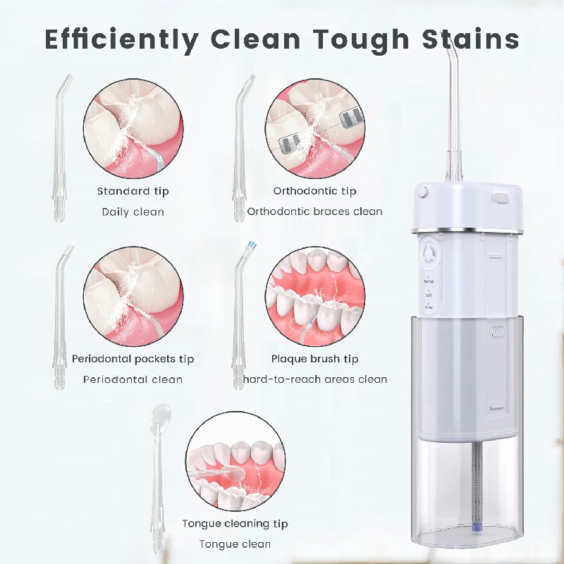 2023 Vente à chaud Famille portable électrique portable etnettoyage de dents extérieure Irrigator oral Irrigator Water