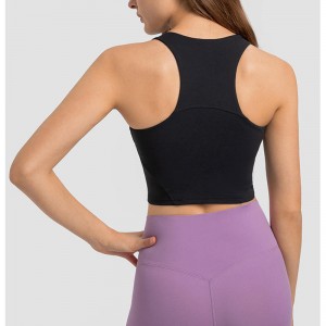 SC10257 Hollow Workout Tops Yoga Femmes \\\\ S TOP TOP VIET SPORTSWEAR ENTRAÎNE