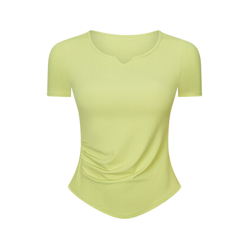 SC10274 T-shirt Slim Fit Femmes Sport Fixage serré T-shirt à manches longues T-shirt Wear Wear pour femmes T-shirt Top Gym Yoga Top