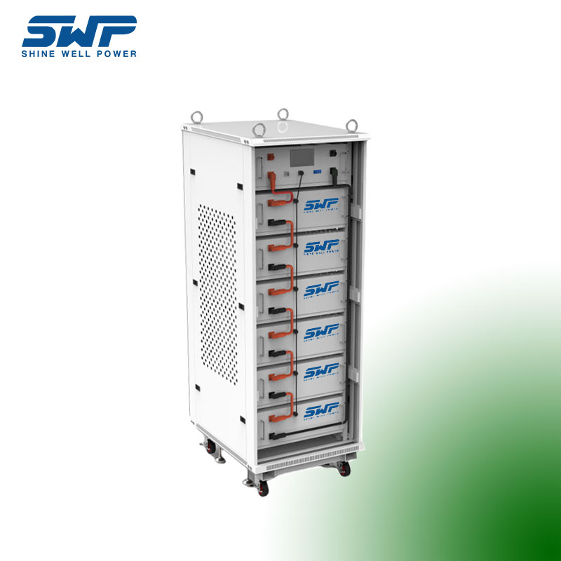 Système de stockage d'énergie à haute tension de 30 kWh à usage domestique Système de stockage d'énergie solaire dans la batterie du modèle empilable en stockage LifePO4