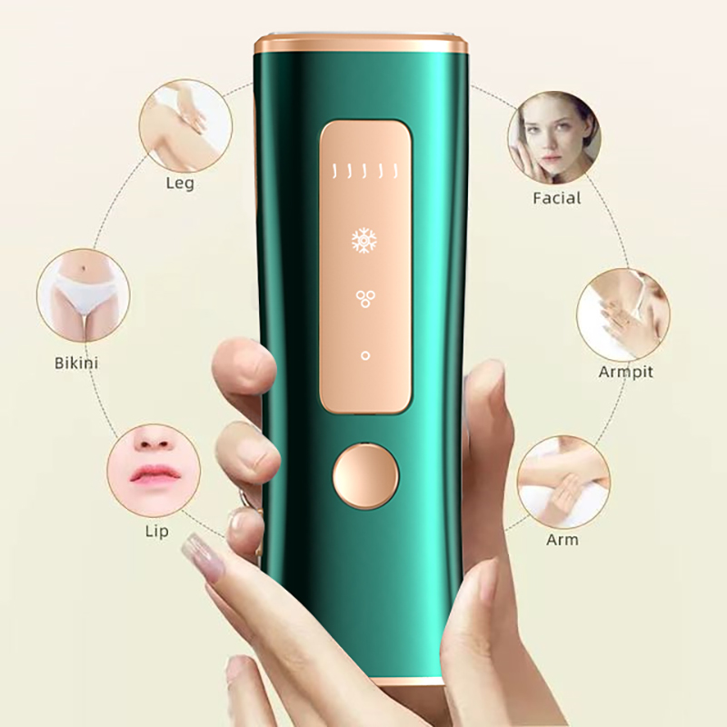 Épilation des cheveux au laser IPL Sapphire Épilation de cheveux au laser 2023 Utilisez le dispositif d'épilation à la maison
