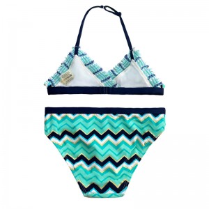 Swimsuit à deux pièces imprimé pour les enfants