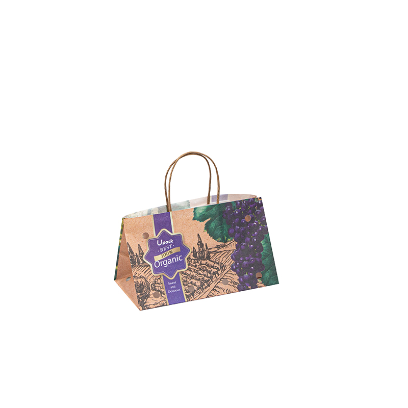 Sacs en papier recyclé sac en papier personnalisé sac Kraft Sac Kraft Sac personnalisé