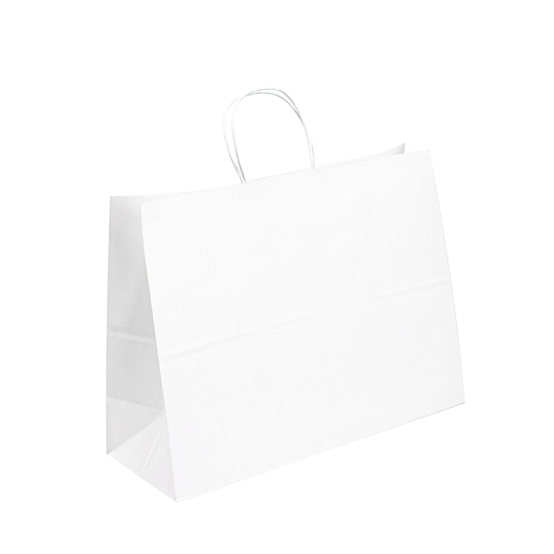 Sac en papier en papier kraft Sacs-cadeaux en papier avec des poignées petits sacs de papier de fête de magasinage personnalisés