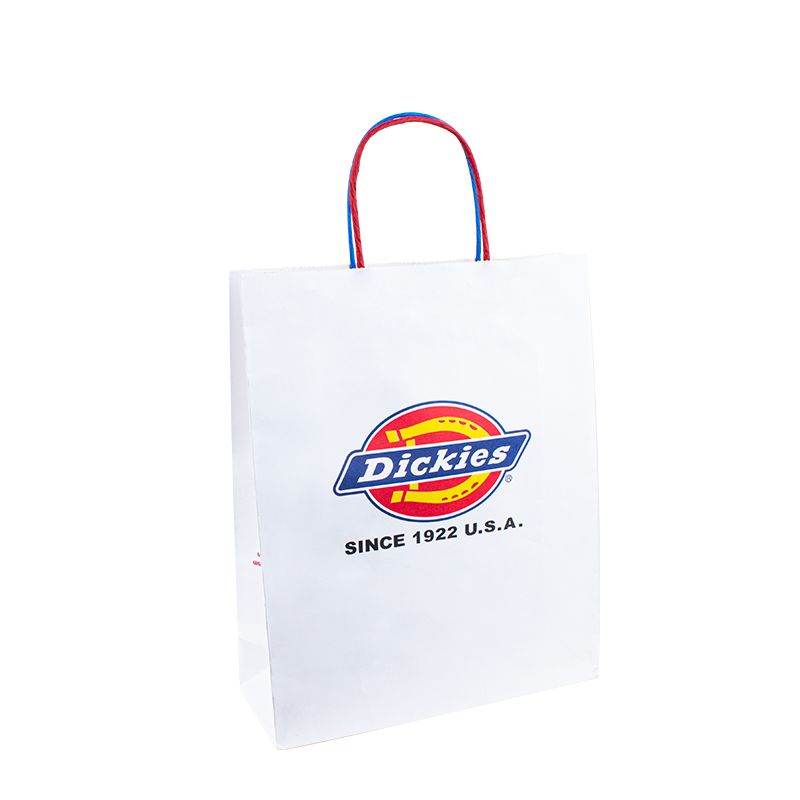 Sac en papier avec logo Imprimer en papier Sac denourriture Sacs en papier pour emballage Sacs en papier Logo Kraft Custom Kraft