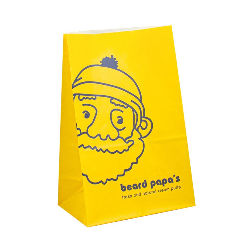 Sacs en papier avec votre propre sac en papier de bonbon logo Sac en papier personnalisé Sac denourriture personnalisé Sac denourriture