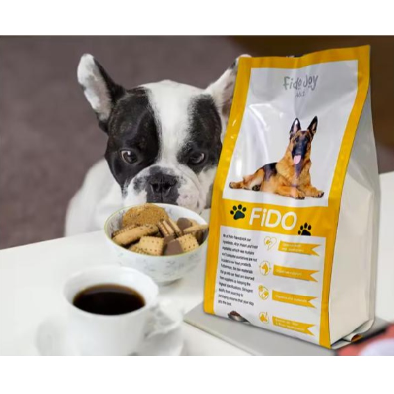 Big 10 kg 15 kg 20kg 20 kg Réédial à fermeture éclair PLA PBAT Biodégradable Plastic Pet Dog Treats Feed Snack Packaging Sac pournourriture