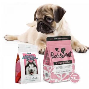 Big 10 kg 15 kg 20kg 20 kg Réédial à fermeture éclair PLA PBAT Biodégradable Plastic Pet Dog Treats Feed Snack Packaging Sac pournourriture