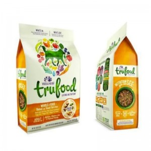 Big 10 kg 15 kg 20kg 20 kg Réédial à fermeture éclair PLA PBAT Biodégradable Plastic Pet Dog Treats Feed Snack Packaging Sac pournourriture