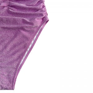 Silver sans bretelles sans bretelles plissées sans bretelles