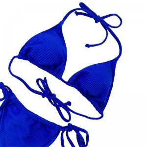 STRAPE BLUE BLUE PRUSSIAN SEXY TRIANGLE TUP TEMP DE TOUT