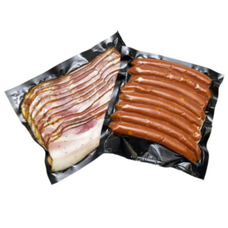 Sacs de scellant à vide pournourriture, sac de joint alimentaire à vide biodégradable imprimé personnalisé, sac de scellant à vide alimentaire