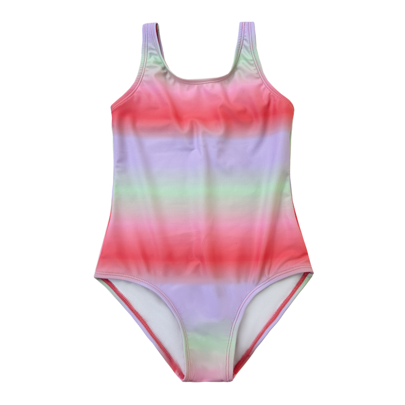 Couleur de dégradé bébé maillot de bain en gros en gros de maillots de bain pour bébé pour la vente