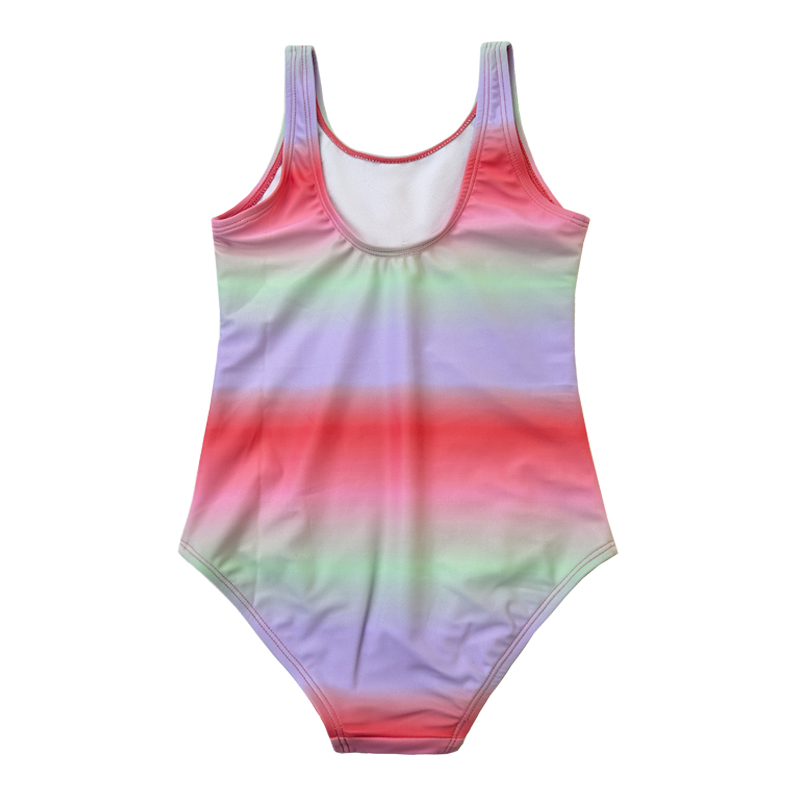 Couleur de dégradé bébé maillot de bain en gros en gros de maillots de bain pour bébé pour la vente