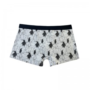 OEM Wholesale Plus Taille Print Boxers Boxer des sous-vêtements en polyester respirant