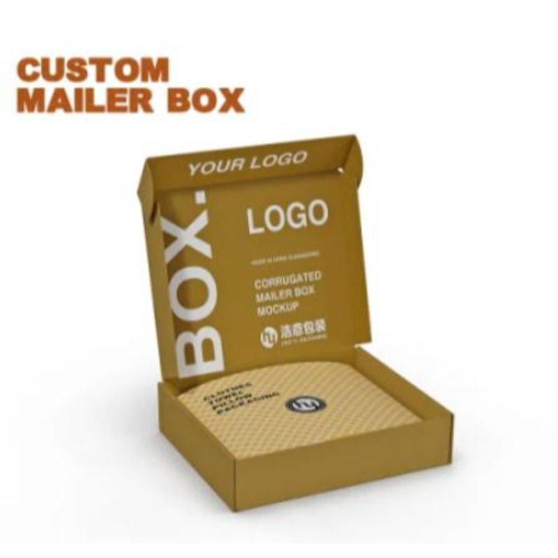 Impression personnalisable Boîte d'emballage en papier en carton ondulé pliable pour vêtements de sous-vêtements Boîte d'emballage personnalisée Emballage cosmétique Rangement de cadeaux Carton Boîte de cartons