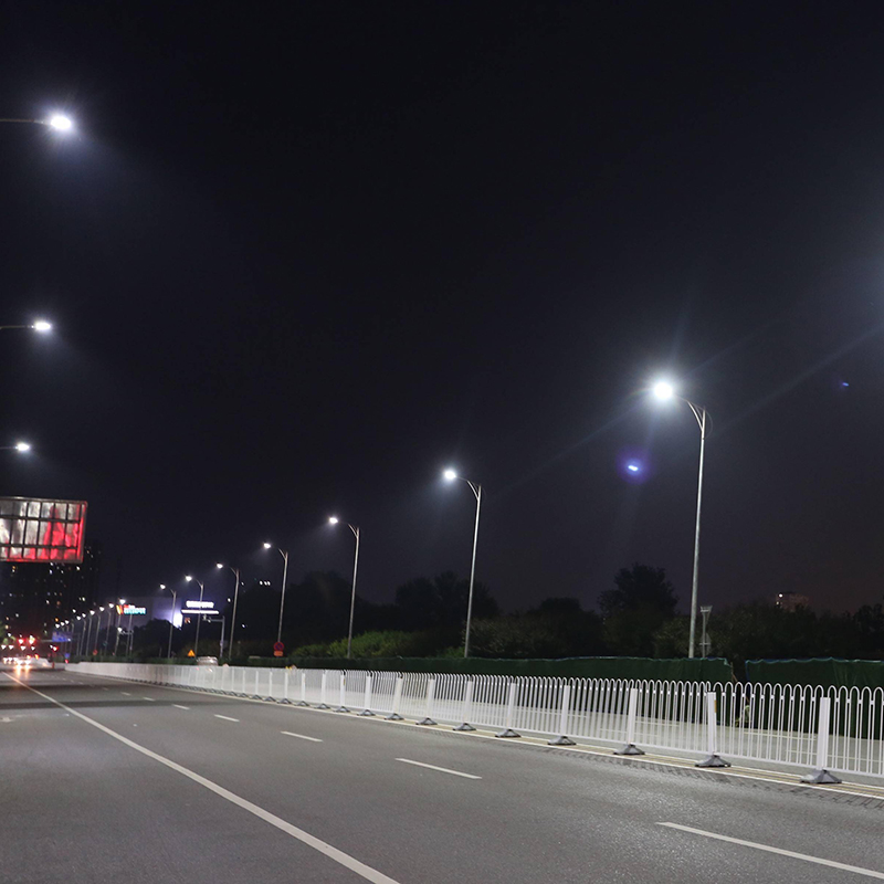 Réverbère de rue solaire de lumière intelligente