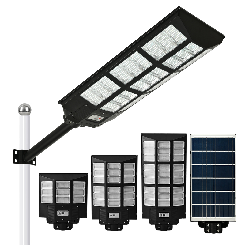 Réverbère de rue solaire de lumière intelligente