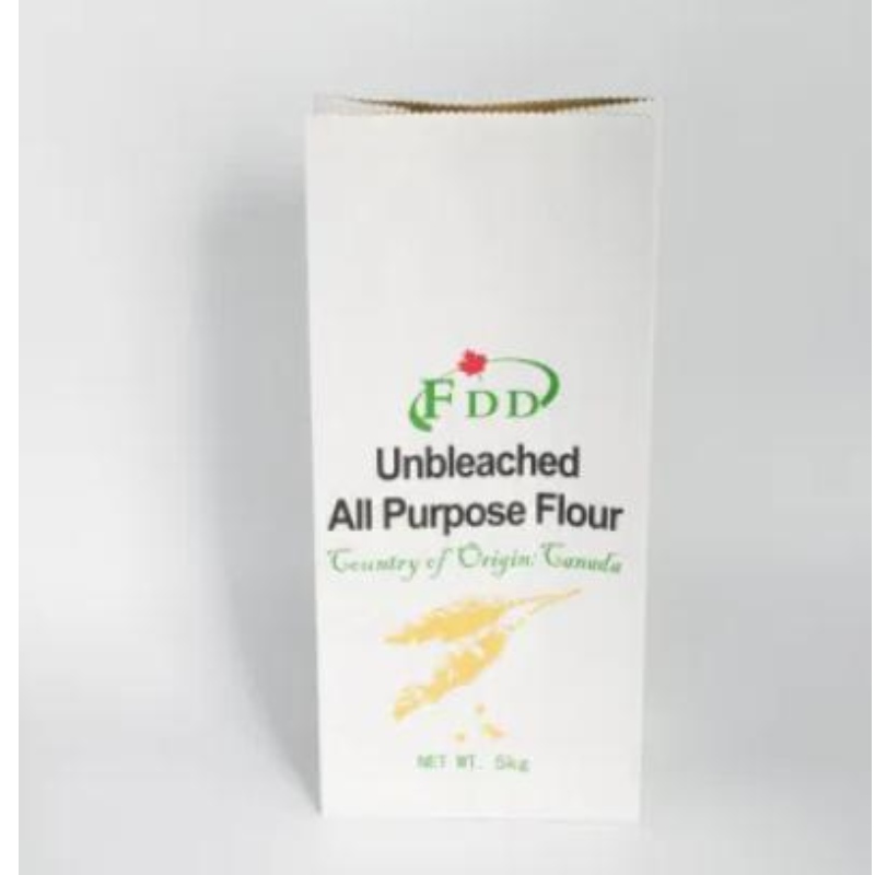 Sacs en papier kraft de taille personnalisée de haute qualité pour sac d'emballage de farine de maïs de blé