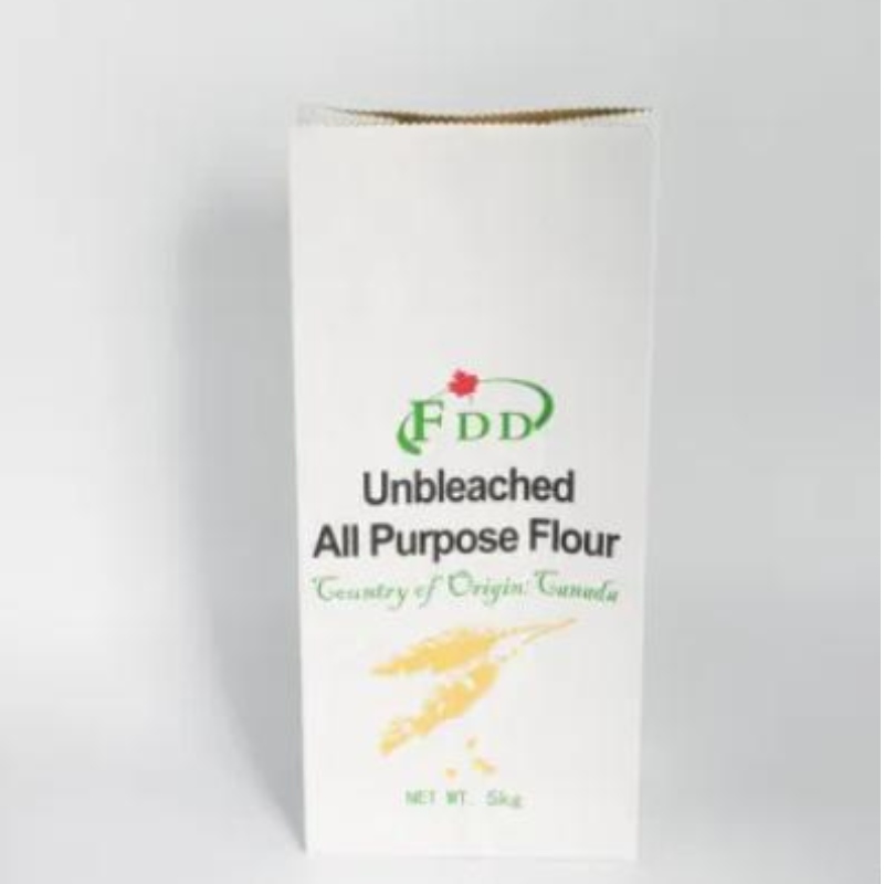 Sacs en papier kraft de taille personnalisée de haute qualité pour sac d'emballage de farine de maïs de blé