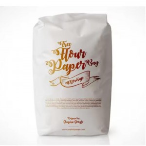 Custom 1kg 1 kg 2 kg 5 kg 10 kg Recyclable Stand up Four Side Seal Grain Grain Mylar Wheat Powder Maize Farine Emballage Sac d\'emballage