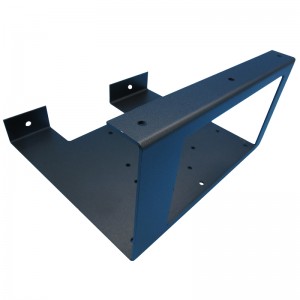 Traitement personnalisé des pièces en tôle en alliage en aluminium avec finition anodisée.