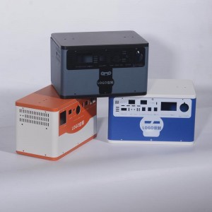 Châssis sur personnalité électrique avec boîtier enduit de poudre