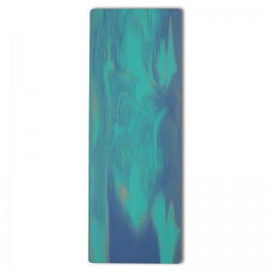 Tie en marbre Die Pu Rubber Yoga Mat