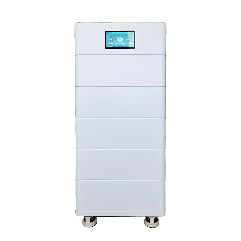51.2V 100A LIFEPO4 Batterie empilable Pack avec écran LED intelligent intelligent 5kwh 10kwh 15kwh 20kwh maximum max jusqu'à 40kwh