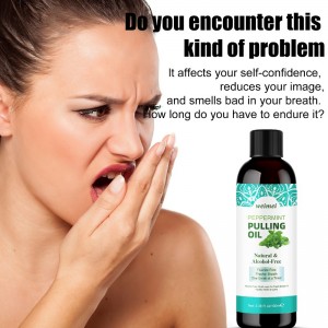 Peppermire tirant de l\'huile