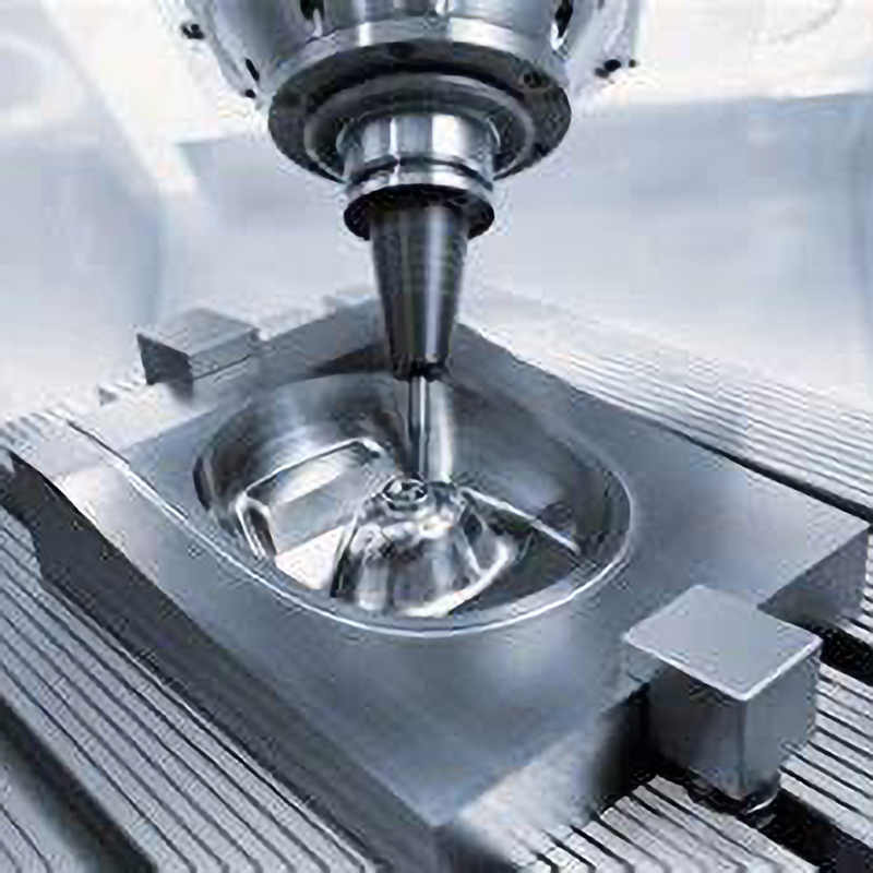 Noyau de moule CNC à 5 axes