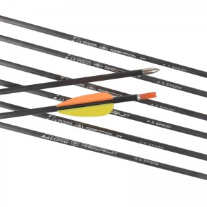 CX-7 flèches en carbone pur ID4.2mm avec 2