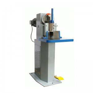 J.R.-Machine de découpe d\'angle verticale électrique à grande plate-forme S400, coupe-coin rond