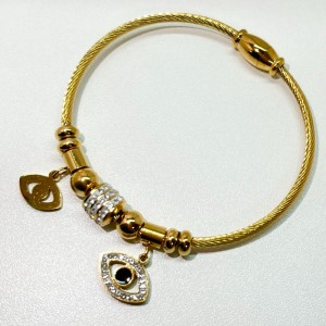 Bracelet magnétique en zircone cubique, bijoux pour femmes et hommes, cadeau pour Parents