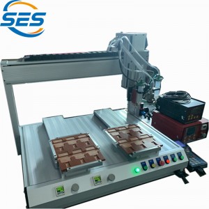 Double-Machine de distribution de circuits imprimés de valve à jet principal