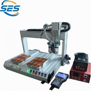 Double-Machine de distribution de circuits imprimés de valve à jet principal