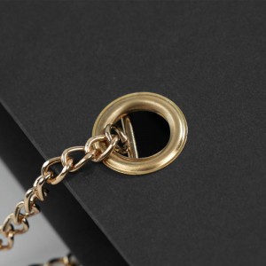 Sac en papier Luxenoir avec poignée en chaîne