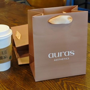 Sac en papier spécial luxe mat