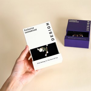 Boîte de tiroir à bijoux élégante