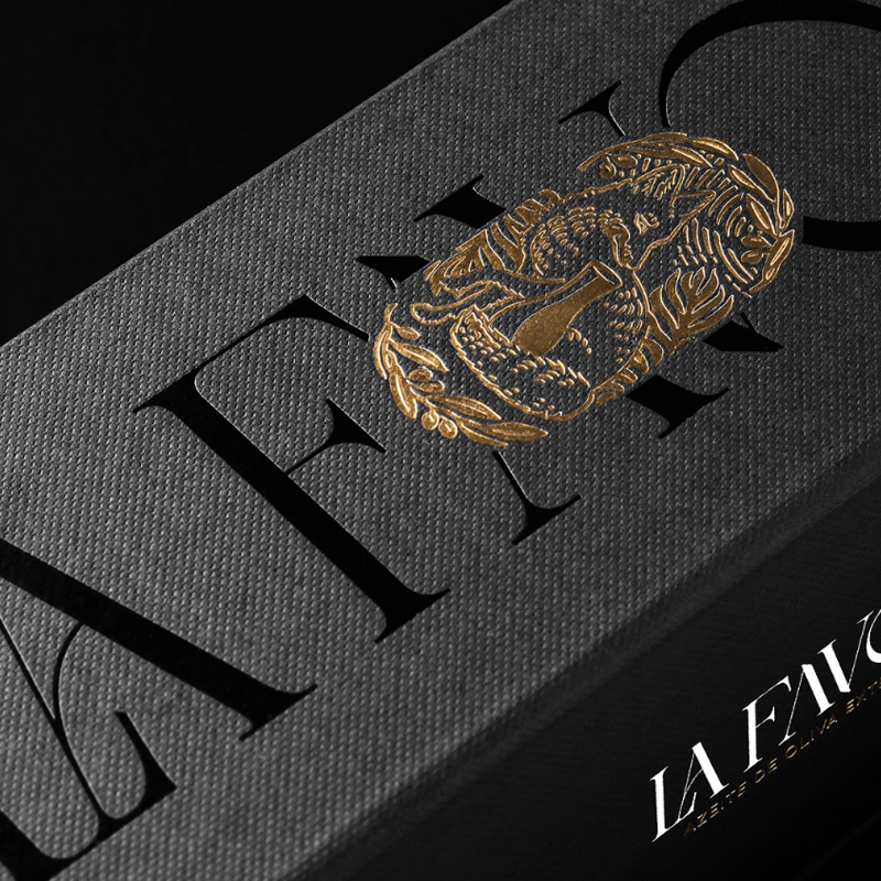 Boîte cadeau de luxe à huile d'olive premium