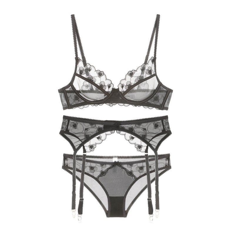 Lingerie sexy. Ultra - Lingerie en dentelle en maillot en mailles transparente. Pour grand - Les femmes éclatées, cela fait que le buste apparaît plus petit, empêche de s'affaisser et fournit une augmentation. Bra.W878 Prix:$179.99