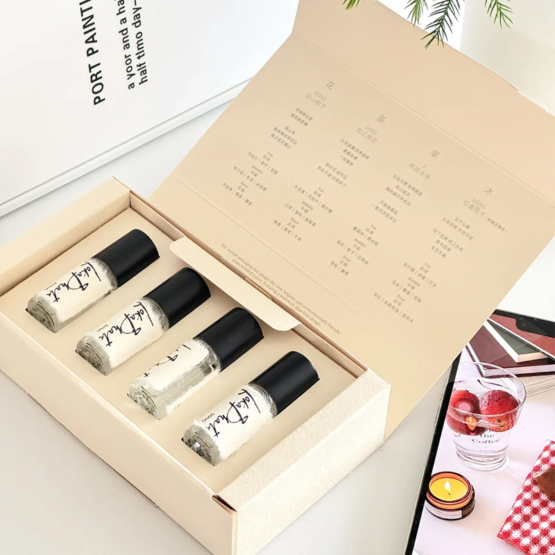 Boîte cadeau de parfum d'élégance
